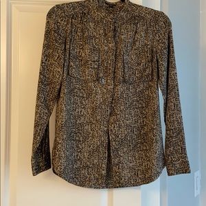 Ann Taylor Crocodile Shirt